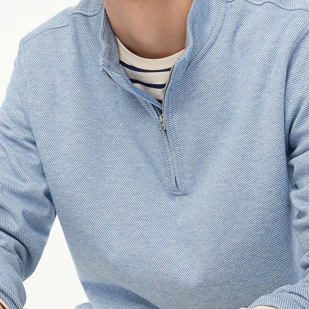 Double-Knit Half-Zip - image 1